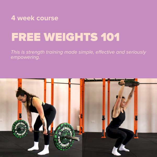 Free Weights 101 workshop with Grace Hoarton in Winchester, Hampshire
