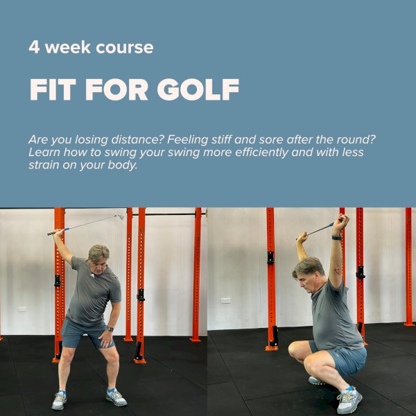 Fit For Golf course with Stuart Keen at New Energy Fitness in Winchester, Hampshire