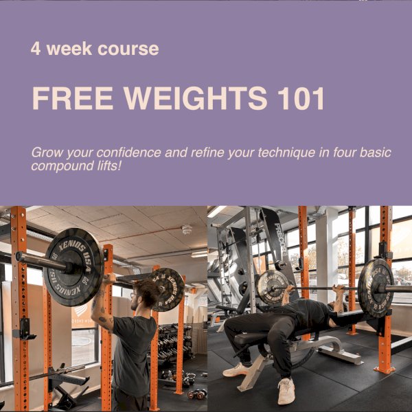 Free Weights 101 workshop with Frank Pennie in Winchester, Hampshire