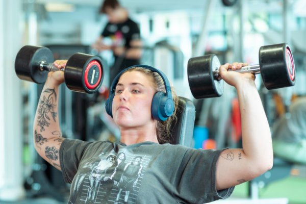 Photo of the two floor gym in winchester.